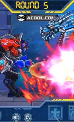 Toy Robot War:Robot Ice Dragon 3