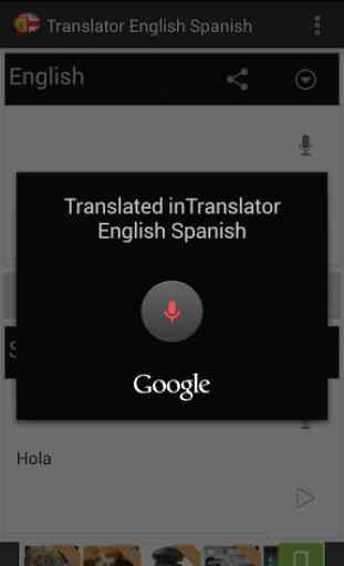 Translator English to Spanish 3