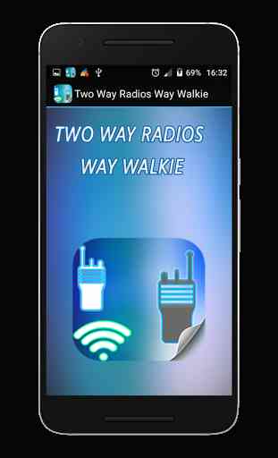 Two way radios Way Walkie 2