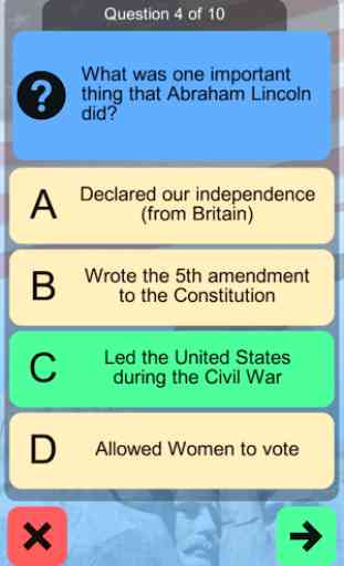 US Citizenship Test App 2016 2