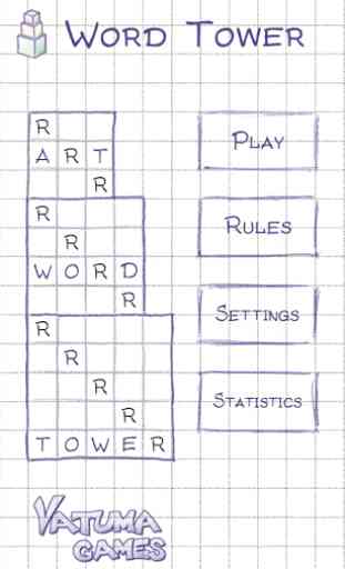 Word Tower (word game) 1
