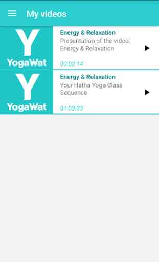 YogaWat : Energy & Relaxation 3