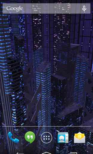 3D Live Wallpaper - Dark City 2
