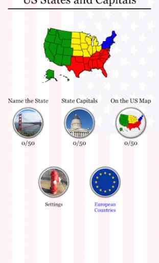 50 US States: Capitals & Flags 1