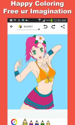 Anime Girls Coloring Game 2