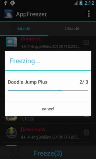 App Freeze 3