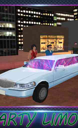 Big City Party Limo Driver 3D 1