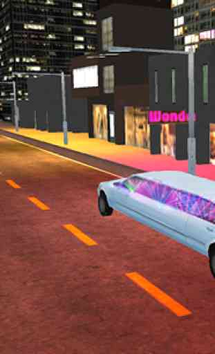 Big City Party Limo Driver 3D 4