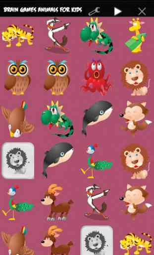 brain games animals for kids 4