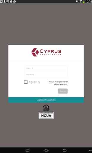 Cyprus CU Mobile Banking 3