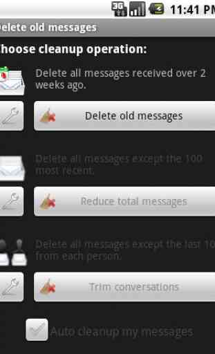 Delete old messages 1