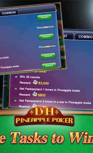 DH Pineapple Poker OFC 3