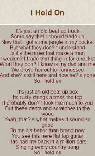 Dierks Bentley Lyrics 2