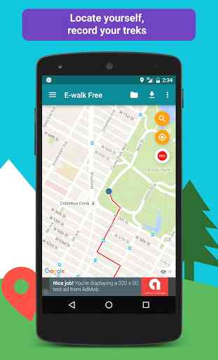 E-walk Free - Offline maps 2
