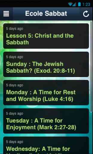Ecole Sabbat (Sabbath School) 2