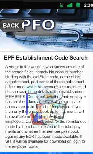 EPF Employer Information 3
