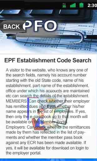 EPF Employer Information 4