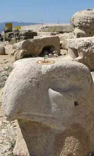 Escape From Mt Nemrut Statues 1