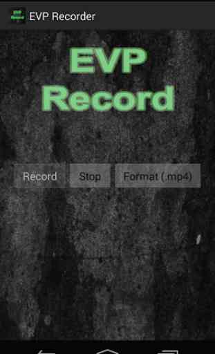 EVP Recorder Spirit App 1
