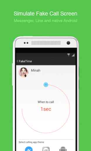 Fake video call - FakeTime 2.3 1