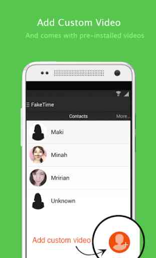 Fake video call - FakeTime 2.3 3