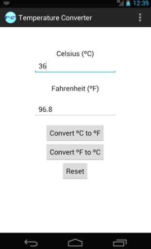 Farenheit to Celsius Converter 2