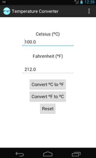 Farenheit to Celsius Converter 3