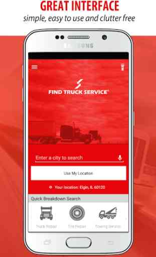 Find Truck Service & Stops 1