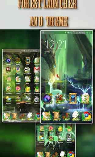 Forest Launcher Theme FREE 3