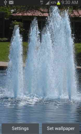 Fountains Live Wallpaper 1