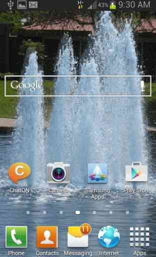 Fountains Live Wallpaper 3