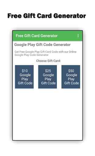 Free Gift Card Generator 2