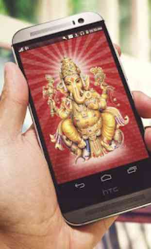 Ganesha Animated Mantra 3D LWP 2