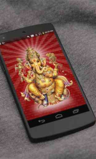 Ganesha Animated Mantra 3D LWP 4
