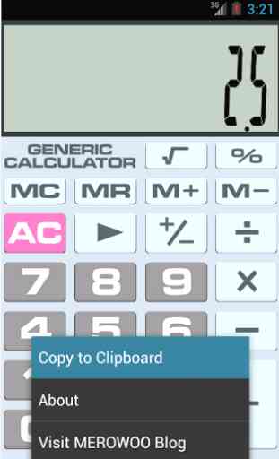 Generic Calculator 2