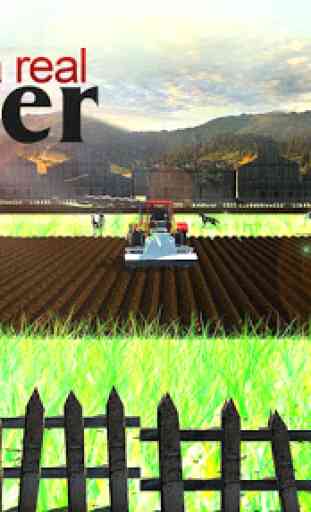 Harvesting 3D Farmer Simulator 4