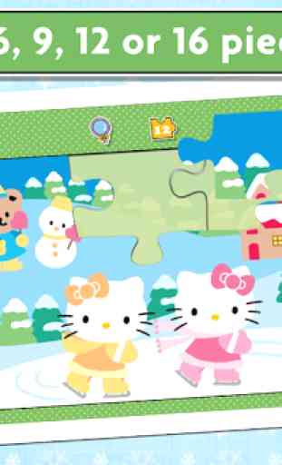 Hello Kitty Christmas Puzzles 3