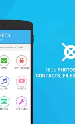Hide Pics, SMS & Lock Apps 1
