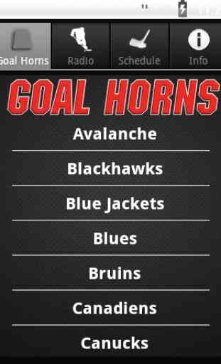 Hockey Goal Horns 1