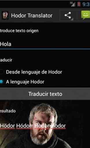 Hodor Translator English 1