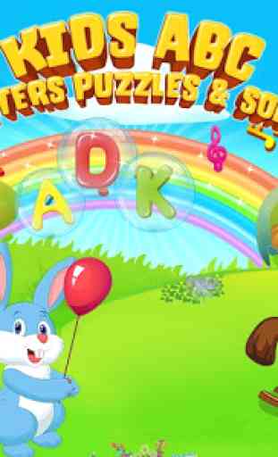 Kids ABC Letter Puzzles & Song 1