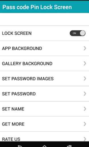 Pass code Pin Lock Screen 2