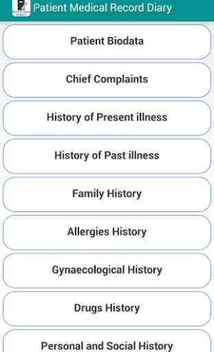 Patient History Diary Free 2