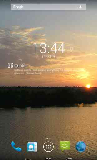 Quote Extension for DashClock 1