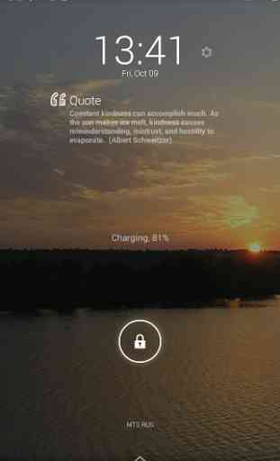 Quote Extension for DashClock 2