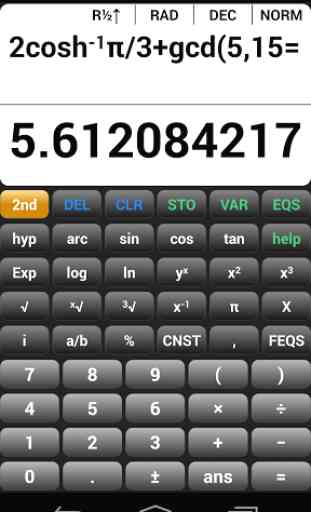 Scientific Calculator EQ7A 1