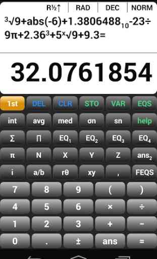 Scientific Calculator EQ7A 3