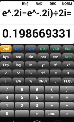 Scientific Calculator EQ7A 4