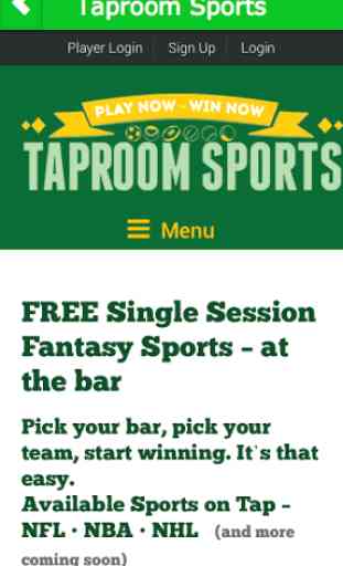 Taproom Sports 1