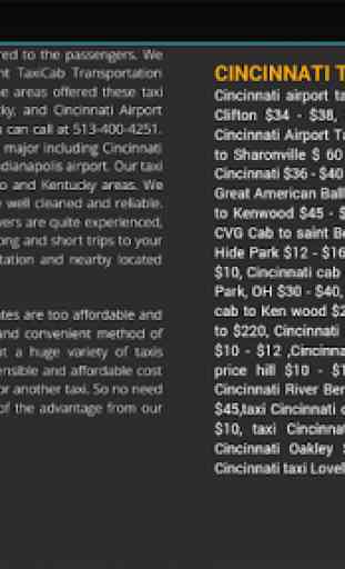 Taxi Cincinnati OH 3